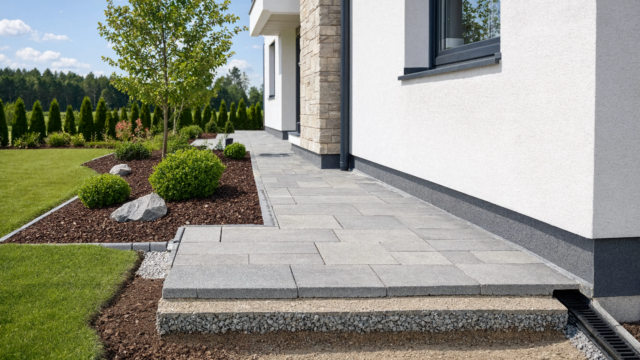 paving tiles walkway
